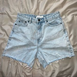 Glassons high waisted denim shorts